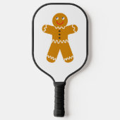 Gingerbread Man Pickleball Schläger (Rückseite)