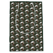 Gingerbread Man: Pine Mittlere Geschenktüte (Vorderseite)