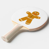 Gingerbread Man Ping Pong Paddle Tischtennis Schläger (Vorderseite)