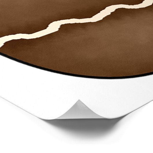 Gingerbread Man Poster (Ecke)