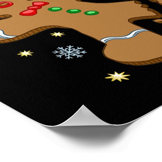 Gingerbread Man Poster (Ecke)
