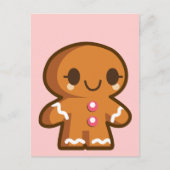 Gingerbread Man Postkarte (Vorderseite)