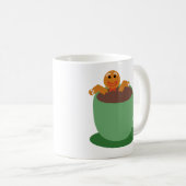 Gingerbread Man Relaxen Kakao Kaffeetasse (VorderseiteRechts)