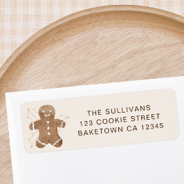 Gingerbread Man Return Address