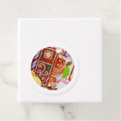 GINGERBREAD MAN Round-Gift-Tags Geschenkanhänger (Beispiel)