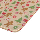 Gingerbread Man Schneidebrett (Ecke)