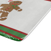 Gingerbread Man Schneidebrett (Ecke)