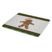 Gingerbread Man Schneidebrett (Ecke)