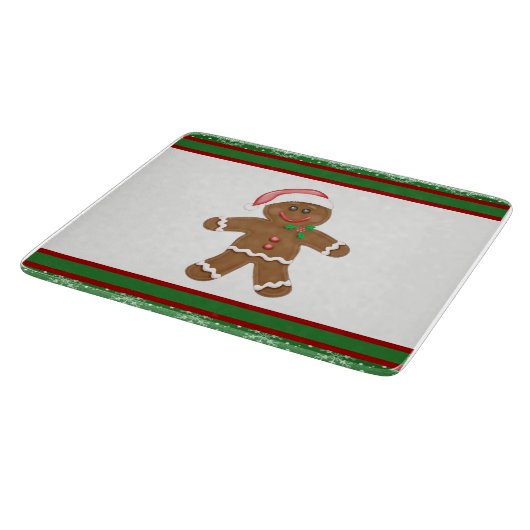 Gingerbread Man Schneidebrett (Ecke)
