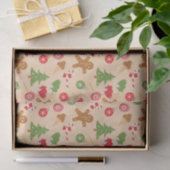 Gingerbread Man Seidenpapier (Geschenk)