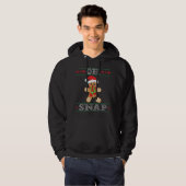 Gingerbread Man Shirt Geschenk Oh schläfchen Weihn (Vorne ganz)