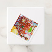 GINGERBREAD MAN Square Gift Tags Geschenkanhänger (Beispiel)
