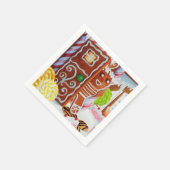 GINGERBREAD MAN Standard Cocktail Paper Napkins Serviette (Ecke)
