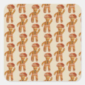 Gingerbread Man Sticker (Vorderseite)