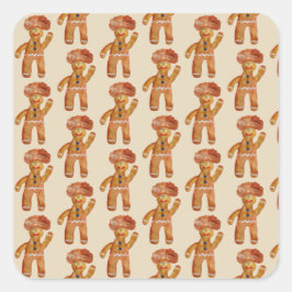 Gingerbread Man Sticker