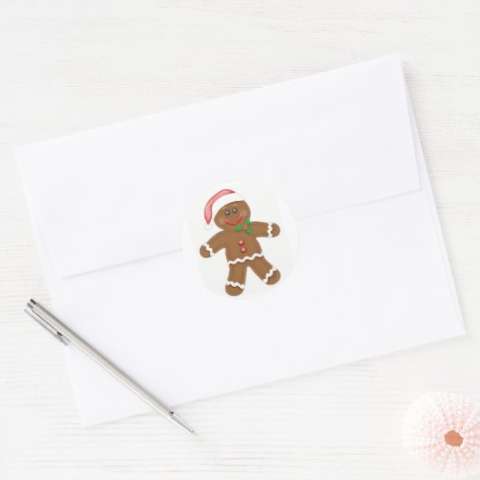 Gingerbread Man Sticker (Umschlag)
