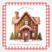 Gingerbread Man Sticker (Vorderseite)