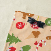 Gingerbread Man Strandtuch (Beispiel)