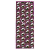 Gingerbread Man- Sugar Plum Geschenktüte Für Weinflaschen (Rückseite)