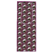 Gingerbread Man- Sugar Plum Geschenktüte Für Weinflaschen (Vorderseite)