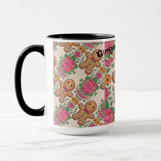 Gingerbread Man Tasse (Links)