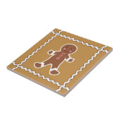 Gingerbread Man Trivet Tile Fliese (Seite)