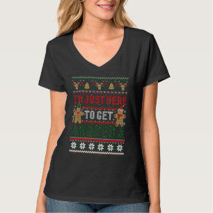Gingerbread Man Ugge Christmas Baking Sweater T-Shirt