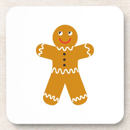 Gingerbread Man Untersetzer (Vorderseite)