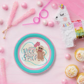 Gingerbread Man Weihnachts-Party-Teller Pappteller (Party)