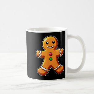 Gingerbread Man Weihnachtscookie-Backen-Festtags-T Kaffeetasse