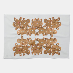 Gingerbread Man Weihnachtsplätzchen Urlaub Backen  Geschirrtuch