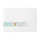 Gingerbread Man Wrap Around Label - Weihnachten (Vorderseite)