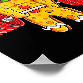 Gingerbread Mann Fitnessstudio Bodybuilding Gewich Poster (Ecke)
