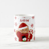 Gingerbread-Mann im Weihnachtspullover Kaffeetasse (Mittel)