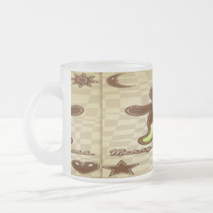 Gingerbread-Mann-Keks Mattglastasse
