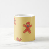 Gingerbread-Mann-Muster Kaffeetasse (Mittel)