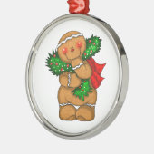 Gingerbread Mann Ornament Aus Metall (Links)