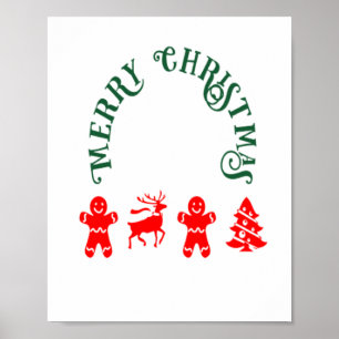 Gingerbread-Mann Poster