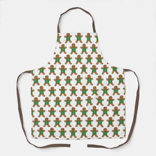 Gingerbread-Mann Schürze (Vorderseite)