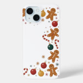 Gingerbread Mann Weihnachten iPhone / iPad Fall Case-Mate iPhone Hülle (Rückseite)