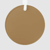 Gingerbread-Mann Weihnachtsfeiertag Winter Bäcker Ornament (Rückseite)