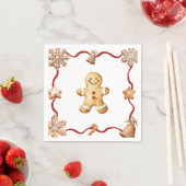 Gingerbread Mann | Weihnachtsservietten Serviette (Beispiel)