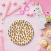 Gingerbread-Männer Pappteller (Party)