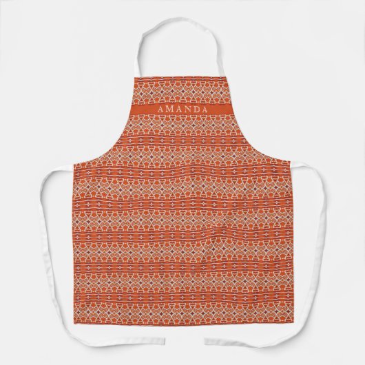 GINGERBREAD Medium All-over-Print-Schürze Schürze (Vorderseite)