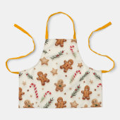 Gingerbread Men, Christmas, Author Natasha Us   Schürze (Vorderseite)