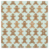 Gingerbread Men Christmas Pattern Stoff (Muster)