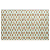 Gingerbread Men Christmas Pattern Stoff (Fat Quarter (45,7 x 55,9 cm))