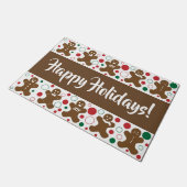 Gingerbread Men - Door Mat Fußmatte (Schrägansicht)