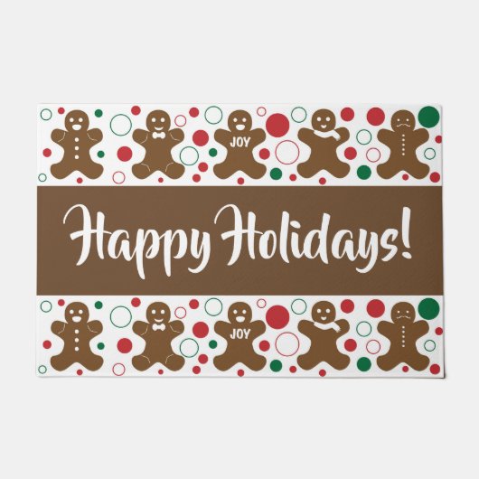 Gingerbread Men - Door Mat Fußmatte (Vorderseite)