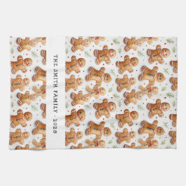 Gingerbread Men Fun Neuheit Alles-über-Print Geschirrtuch